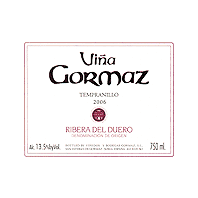 Bodegas Gormaz Viña Gormaz Ribera del Duero 2006