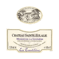 Château Sainte-Eulalie Minervois La Livinière La Cantilène 2008