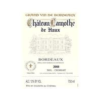 Château Lamothe de Haux Bordeaux Blanc 2008