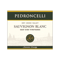 Pedroncelli Dry Creek Valley East Side Vineyards Sauvignon Blanc 2008