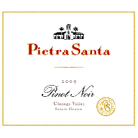 Pietra Santa Cienega Valley Estate Pinot Noir 2009