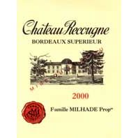 Chateau Recougne Terra Recognita Bordeaux Superieur 2000