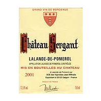 Château Sergant Lalande-de-Pomerol 2001