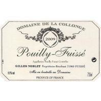 Domaine de la Collonge Pouilly-Fuissé 2009