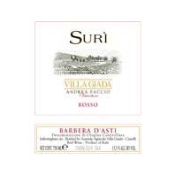 Villa Giada Surì Barbera d'Asti 2006